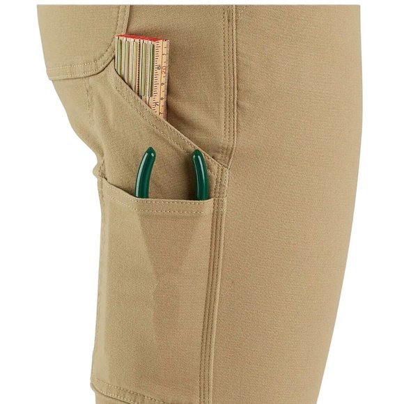 Carhartt NWT Sz 18R  Women's Flame Resistant Rugged Flex Canvas Original Fit - Picture 15 of 16